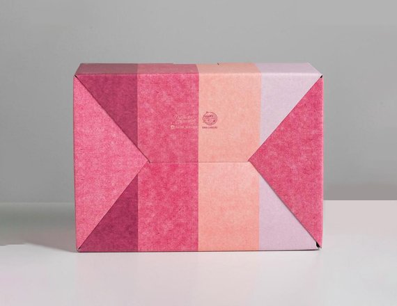 origami packaging with lid